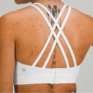 Lululemon Energy Bra Adjustable *Medium Support, B–D Cups
White Size 6